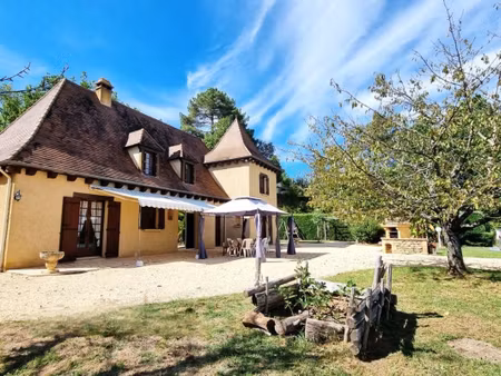 ensemble de 2 maisons sur les hauteurs de sarlat (perigord noir)