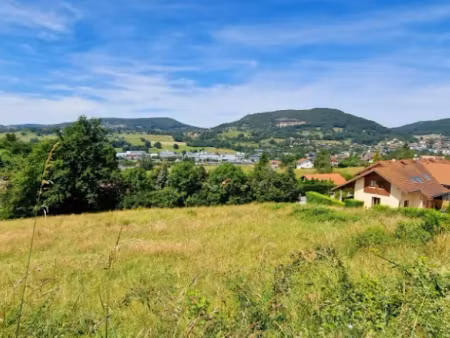 vente terrain 448 m² à allonzier-la-caille (74350)  290 000 €