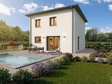 vente maison neuve 6 pièces 100 m² à biaudos (40390)  392 500 €