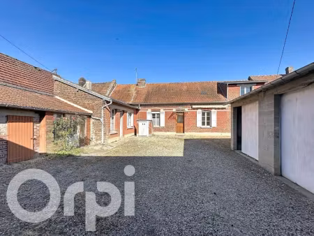vente maison 4 pièces 120 m² à canny-sur-matz (60310)  160 000 €