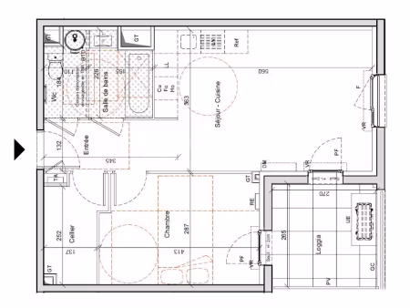 vente appartement 2 pièces 45 m² à val-de-virieu (38730)  151 000 €