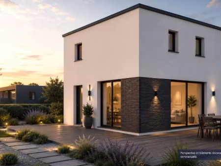 vente maison neuve 5 pièces 91 m² à plumelec (56420)  213 500 €