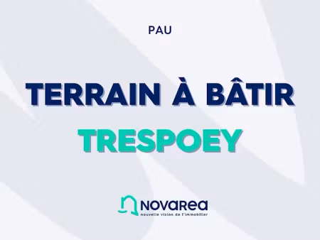 vente terrain 1000 m² à pau (64000)  265 000 €
