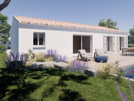 vente maison neuve 3 pièces 100 m² à le chay (17600)  249 800 €