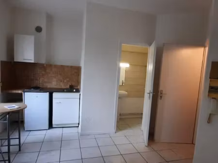 location meublée appartement 1 pièce 16 m² à grenoble (38000)  420 €