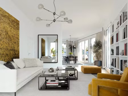 vente appartement 2 pièces 45 m² à nice (06000)  395 000 €