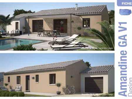 vente maison neuve 5 pièces 90 m² à graveson (13690)  296 000 €