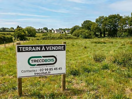 vente terrain 420 m² à saint-aubin-du-cormier (35140)  77 280 €