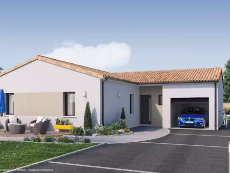 vente maison neuve 5 pièces 103 m² à savigny-lévescault (86800)  194 136 €