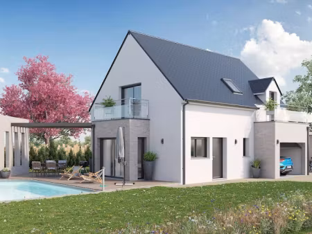 vente maison neuve 3 pièces 95 m² à druye (37190)  268 255 €
