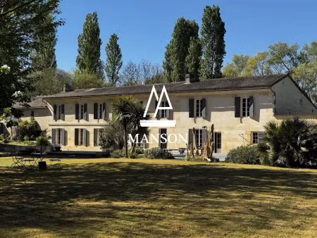 vente maison 18 pièces 550 m² à saint-laurent-d'arce (33240)  1 200 000 €