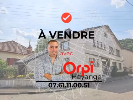 vente maison 8 pièces 160 m² à knutange (57240)  315 000 €