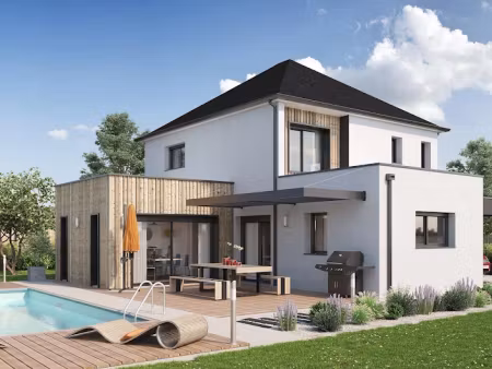vente maison neuve 5 pièces 138 m² à pornichet (44380)  574 453 €