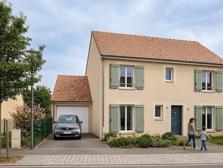 vente maison neuve 5 pièces 92 m² à thoiry (78770)  346 000 €