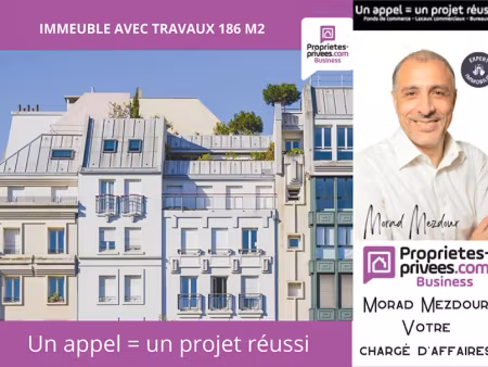 vente locaux professionnels 186 m² à roubaix (59100)  128 400 €