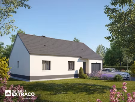 vente maison neuve 4 pièces 74 m² à bouttencourt (80220)  164 000 €