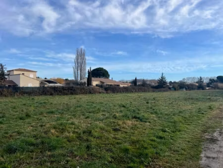 vente terrain 370 m² à fontvieille (13990)  169 000 €