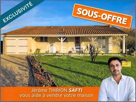 vente maison 4 pièces 91 m² à saint-mariens (33620)  225 000 €