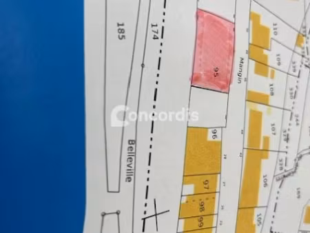 vente terrain à batir 415 m² à belleville-sur-meuse (55430)  26 000 €