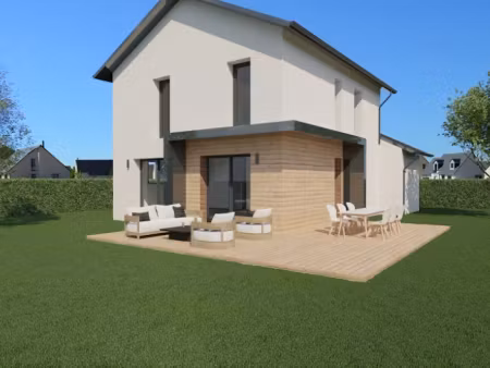 vente maison neuve 5 pièces 90 m² à les avenières (38630)  299 000 €