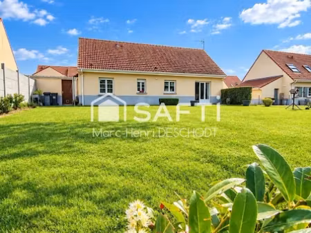 vente maison 5 pièces 88 m² à dannes (62187)  252 000 €