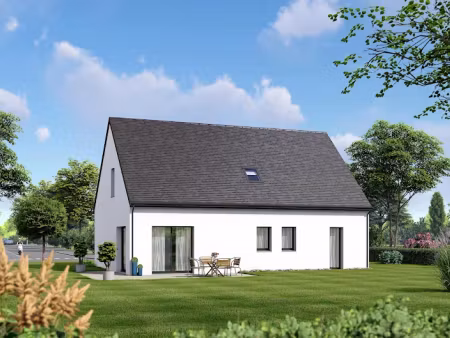 vente maison neuve 5 pièces 126.97 m² à maisoncelles-pelvey (14310)  269 900 €