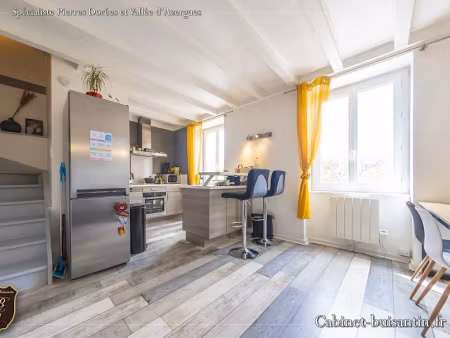 vente appartement 3 pièces 72.44 m² à le bois-d'oingt (69620)  139 000 €