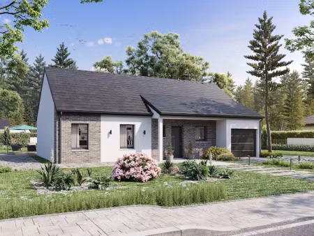 vente maison neuve 4 pièces 88.19 m² à flers-sur-noye (80160)  242 500 €