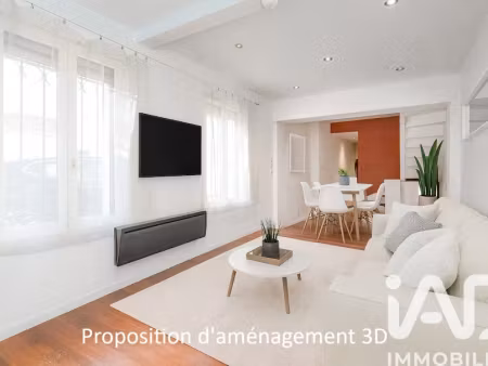 vente maison 3 pièces 57 m² à la varenne saint hilaire (94210)  305 000 €