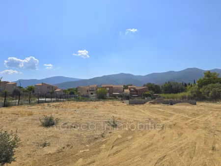 vente terrain 370 m² à villelongue-dels-monts (66740)  121 900 €