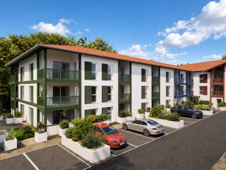 vente appartement 2 pièces 43.43 m² à bidart (64210)  279 000 €