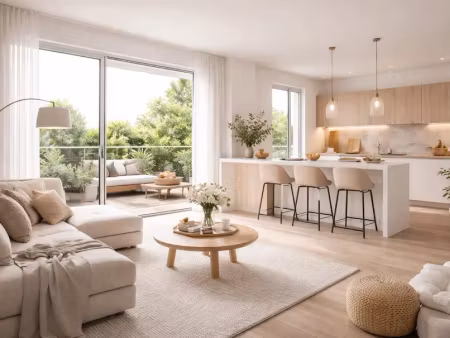vente appartement 2 pièces 43.5 m² à begles (33130)  205 000 €