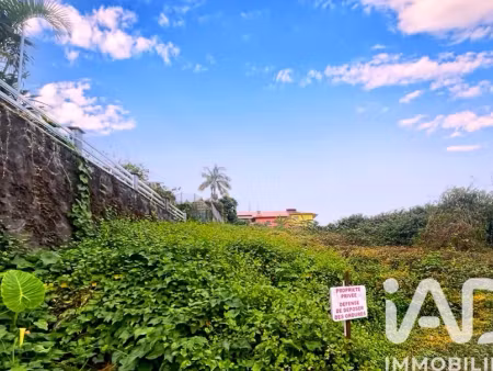 vente terrain 923 m² à la chaloupe (97416)  190 000 €