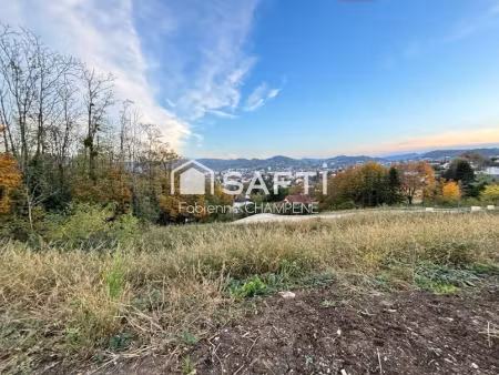 vente terrain à batir 600 m² à lons-le-saunier (39000)  78 000 €