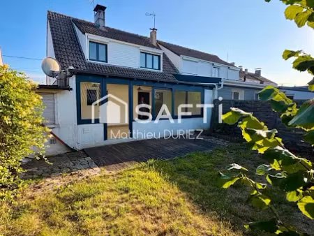 vente maison 7 pièces 105 m² à steene (59380)  205 000 €