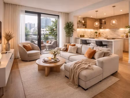 vente appartement 2 pièces 45 m² à villeurbanne (69100)  189 025 €
