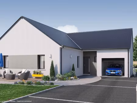 vente maison neuve 5 pièces 103 m² à ligré (37500)  185 376 €