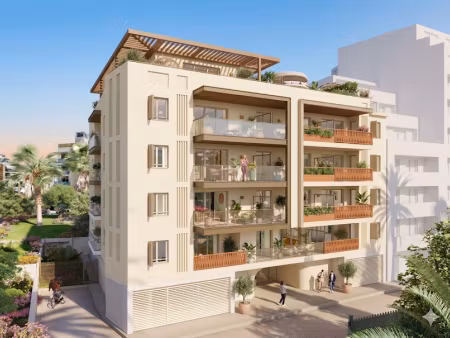 vente appartement 2 pièces 45 m² à nice (06000)  253 000 €