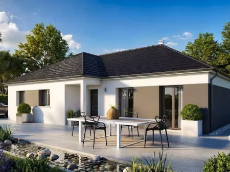 vente maison neuve 3 pièces 89 m² à les aix-d'angillon (18220)  191 500 €