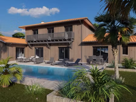 vente maison neuve 6 pièces 216 m² à biscarrosse (40600)  843 920 €