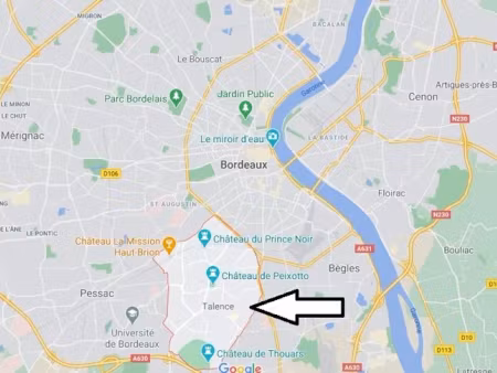 location appartement 3 pièces à talence (33400)  1 100 €