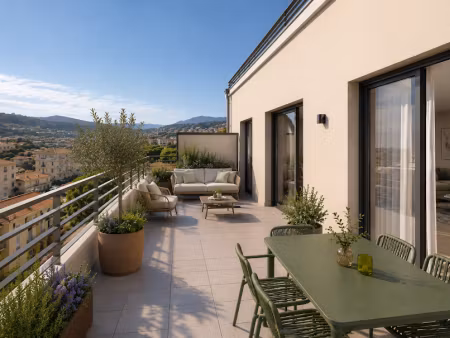 vente appartement 3 pièces 60 m² à nice (06000)  419 000 €