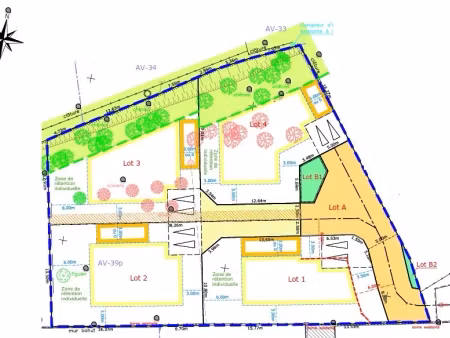 vente terrain 402 m² à plan-d'orgon (13750)  140 000 €