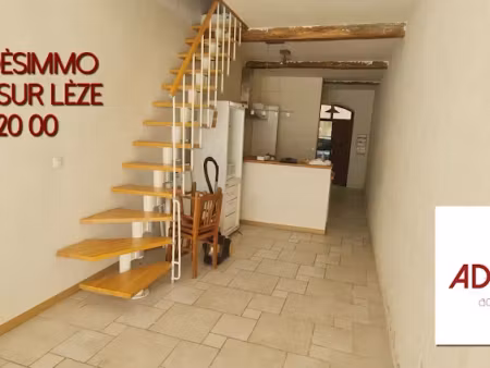 vente maison 3 pièces 51 m² à lézat-sur-lèze (09210)  108 500 €