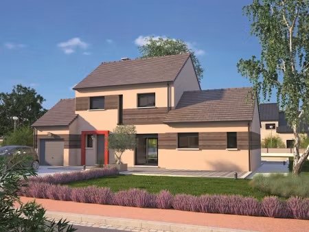 vente maison neuve 6 pièces 90 m² à vienne-en-bessin (14400)  312 900 €