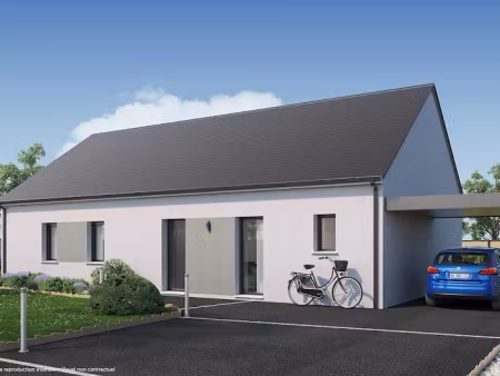 vente maison neuve 5 pièces 110 m² à cande (49440)  181 269 €