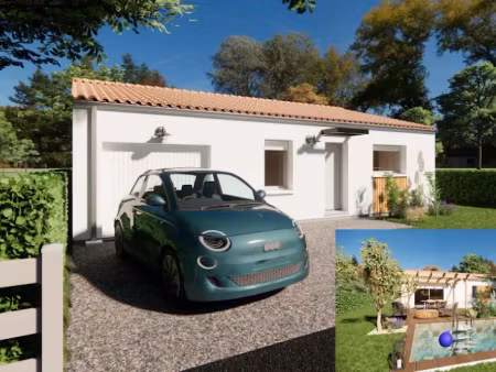 vente maison neuve 2 pièces 61 m² à givrand (85800)  201 900 €