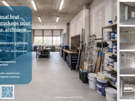 location locaux professionnels 0 pièces 113 m² à besançon (25000)  700 €