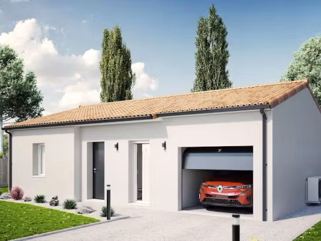 vente maison neuve 3 pièces 62 m² à vouneuil-sous-biard (86580)  154 975 €