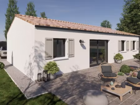 vente maison neuve 3 pièces 90 m² à le chay (17600)  242 700 €